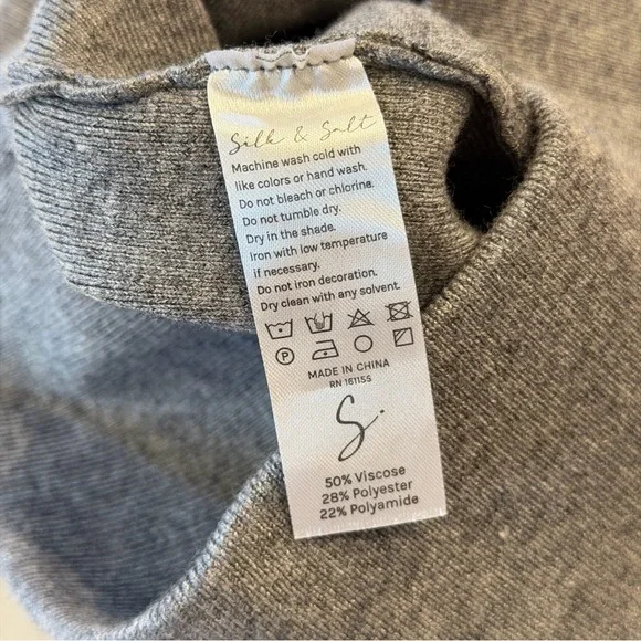 Silk & Salt Luxe Knit Lounge Athleisure Cozy Pants Size Small - Picture 5 of 5